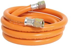 CFH Gasschlauch VS 150, 1,5 m Propangasschlauch, G 1/4 LH beidseitig | Ersatz- und Verlängerungsschlauch für Gasgrills, Campingkocher und Heizgeräte, LPG/Propan/Butan, DVGW-zertifiziert