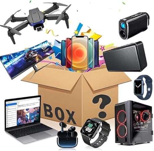 Una Caja Que Contiene 4-41 Electrónicos Productos, de Todo Tipo de Productos domésticos. Agrega Mucha Diversión A Tu Vida y-99