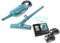 Makita DCL 182 RF batteria agli ioni di litio da 18 V Aspirapolvere Verde + 2 X BL 1830 18 V 3,0 AH batteria + DC 18 RC caricatore
