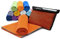 gipfelsport Mikrofaser Handtuch - Microfaser Handtücher Set, Strandtuch, Badetuch I groß, schnelltrocknend I für Sport, Beach, Reise, Outdoor, Camping I leicht, dünn, klein I 80x40cm I Orange