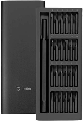 Xiaomi Juego Destornilladores de Precisión, 24 En 1 Juego de Herramientas de Destornillador de Bolsillo, Juego de Destornilladores Mini, Juego de Herramientas de Reparación para Electrónica