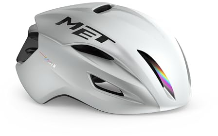 Road Helmet MET Manta MIPS - White Holographic - M / 56-58cm