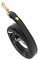 Fenteer Lederband Lederriemen Schulterriemen für Damen Taschen 110-130 cm Leder Schultergurt Umhängetaschen Trageriemen Riemen Umhängegurt (2 x Schwarz)