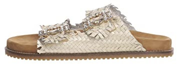 Salamander Damen Miria Flacher Slipper, Beige, 40 EU