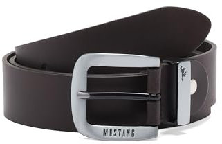 MUSTANG Leather Belt W110 Darkbrown