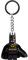 LEGO Super Heroes Batman Black Suit Minifigure Keyring 854235