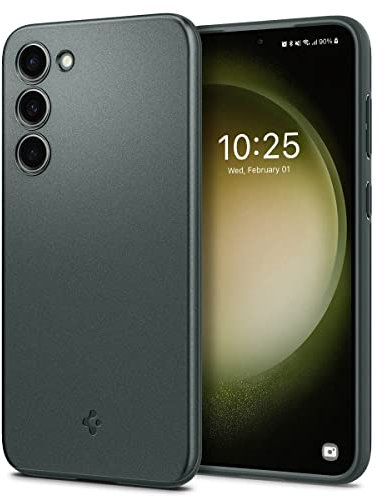 Spigen Thin Fit Hülle Kompatibel mit Samsung Galaxy S23 5G -Grün