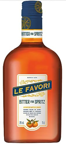Le Favori - Bitter Likör für Spritz, Ideal für Cocktails, Goldmedaille Spirits Selection Competition 2023 (1 x 0,70l)