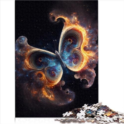 Jigsaw Puzzles for Adults Gifts 1000 Pieces for Adults Gifts Butterfly Wooden Jigsaw Puzzle for Adults and Kids Age 10 and Up Great Gift for Adults 1000pcs（50x75cm）