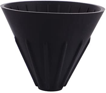 HOMSFOU Coffee Funnel Mesh Strainer Espresso Mugs Little Funnels Coffee Filter Funnel Ceramic Coffee Mug Espresso Shot Glass Silicone Coffee Dripper Silica Gel Concentrate Small Funnel