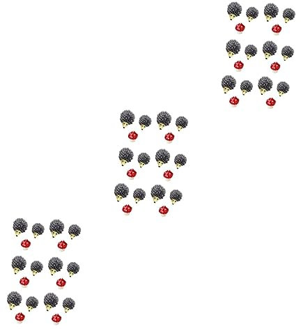 Supvox 3 Sets Und Pilz- Landschaftsdekor Desktop-Ornament Für Home Office 18 Stück X 3