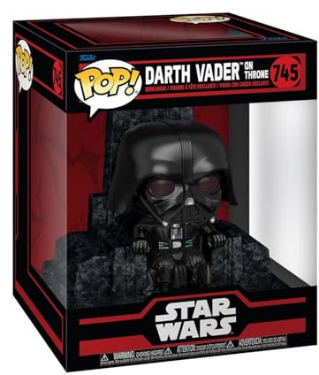 Funko Pop! Deluxe: SW Darkside - Darth Vader Throne - Star Wars - Vinyl-Sammelfigur - Geschenkidee - Offizielle Handelswaren - Spielzeug Für Kinder und Erwachsene - Movies Fans