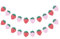 TOYANDONA 2 Stück Erdbeer-Girlande Erdbeer-Motto-Party-Dekorationen Beeren-Hängebanner Erste Geburtstagsparty Gastgeschenke Zubehör Für Babyparty