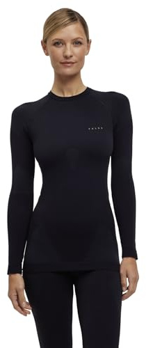 Falke Damen Warm Round Neck Funktionsshirt Langarm schnelltrocknendes atmungsaktives nachhaltiges Funktionsmaterial für milde bis kalte Temperaturen warme Funktionsunterwäsche 1 Stück
