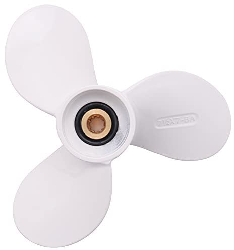 Blmirror 7 1 / 2X7 für 4Hp 5Hp 6Hp für 9 Zahn Wirbelsäulen Aluminium Propeller Außenborder Boots Motoren Marine Propeller 6E0-45943-01-El