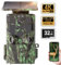 Solar Wildlife Camera WiFi Bluetooth, 4K 60MP Trail Camera with Night Vision 0.1s Trigger & 120° Detection, IP66 Waterproof Wildlife Camera Built-in 5200mAh Battery Rechargeable for Wildlife Monitor