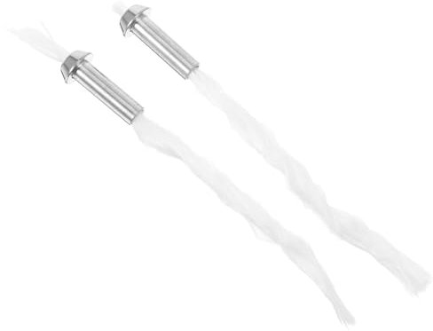 DOITOOL 6Pcs Vielseitige Docht Für Öllampen Docht Eisenhalter Labors Docht Wicks Docht Faden Dochte Lampe Versorgung