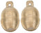 Supvox 2St kupferne Glocke Kuhglocken für Hunde Handglocken zum Läuten für Welpen Horn Hündchen Cattle Bell kuhschelle hundegebell Hundeglocke Glocken für Hundehalsbänder Messing Golden