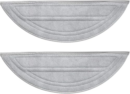 roborock Vibrating Mop Cloths 2 Pack | Compatible with Saros 10 Robotic Vacuums. Washable and Reusable Soft Mopping Pad Replacement Accessories