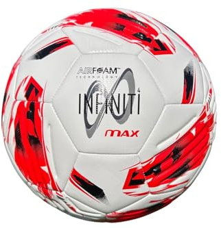 Samba Infiniti 4 MAX Training Football 2025 | Highly Durable Grass & Astro Ball | Made with AirFoam™| 32 Panels | Available in Size 3, 4 & 5