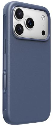 Belkin SheerForce Protect MagSafe Compatible iPhone 17 Pro Case with Slim Design & Anti-Scratch Treated Coating - Magnetic, Transparent, & Shockproof Protective iPhone Case - Blue