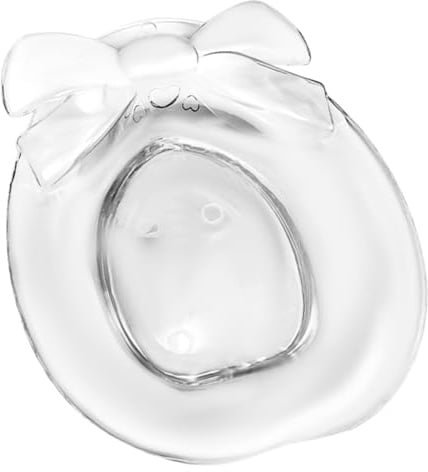 Ciieeo Sitzbad für Toilettensitz aus Stabilem Kunststoff Tiefes Sitz Sitzbadbecken mit Rutschfestem Design Postpartale Pflege für Frauen und Schwangere