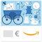 Digitaler Amazon.de Gutschein (Baby Icons (Blau))