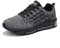 frysen Herren Damen Sportschuhe Laufschuhe mit Luftpolster Turnschuhe Profilsohle Sneakers Leichte Schuhe Gray 41