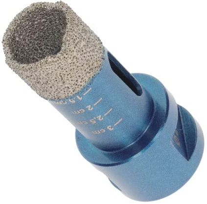 PRODIAMANT punta diamantata per piastrelle 20 mm x M14 piastrelle, gres porcellanato, ceramica per smerigliatrice angolare Qualità premium