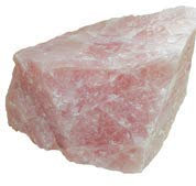 Pierre de quartz rose brute XXXL - Pour ordinateur - Pièce unique - Brésil