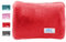 Borsa Acqua Calda Elettrica in Peluche; 500W, Scaldino Elettrico Scaldamani, Scalda Mani e Piedi in Casa, a Letto, per Giornate Fredde, Dolori Mestruali e Muscolari (Rosso)