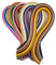 CrafTreat Mehrfarbig Quilling-Papierstreifen für Bastelarbeiten – 500 Quilling-Streifen 5 mm – Papier-Quilling zum Dekorieren von Karten, Geschenktüten, Bilderrahmen und Scrapbooking
