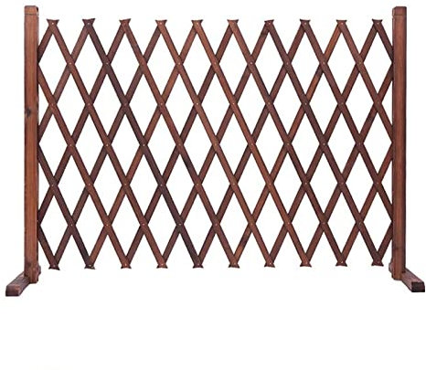 Generic Absperrtür Sicherheitstor – ausziehbarer Hundezaun, Faltbarer mobiler Sichtschutzzaun, Pflanzenschutz, freistehend, Hausgarten, Gartenpflanze, Kletterwand, dekorativ (Size : 210 * 120cm)