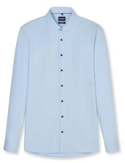 OLYMP Herren Oberhemd Langarm No.Six.24.Seven,Twill,super Slim,Modern Kent