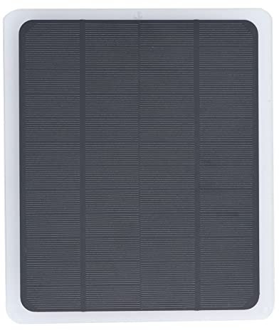 FOUF Chargeur de Batterie Solaire 20 W 12 V, Voiture avec Prise Allume-cigare, Pince Crocodile, Mainteneur étanche Portable pour Voiture, Bateau, Automob