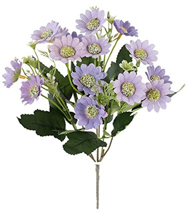 Künstliche Pfingstrosen-Blumen-Simulations-Rosen-Hochzeitssträuße Gefälschte Blumen-Rosen-Blumen-Seidenblumen-handgebundener Blumenstrauß Rosa Christrose Künstlich (B-014, One Size)
