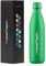 MetaFlask Water Bottle, Insulated Stainless Steel Water Bottle | 12 Hour Hot & 24 Hour Cold | Ideal for Gym, Yoga, Cycling | Leak-Proof (Dark Green, 500ml)