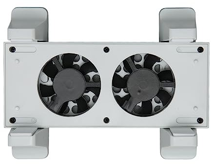 Soporte de Refrigeración para Series S, 2 USB Cooling Fan Cooler System Dock Station Accesorios 3 Velocidad Ajustable 3 LED Colores Indican, para Series S Accesorio