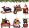 Weihnachtsbaumschmuck, Christbaumschmuck, 6 Stück Weihnachtsanhänger, Dackel Geschenke, Christmas Decorations, Acryl Spaß Weihnachten Ornamente, Weihnachtsdeko Hängend, Christbaumschmuck Dackel