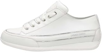 Candice Cooper Janis Strip CHIC S-Sneakers aus Leder, weiß 37