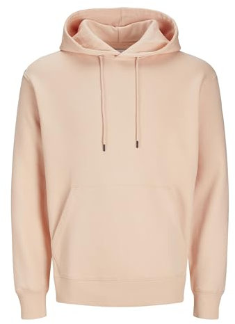 JACK & JONES Male Kapuzenpullover Einfarbig Kapuzenpullover