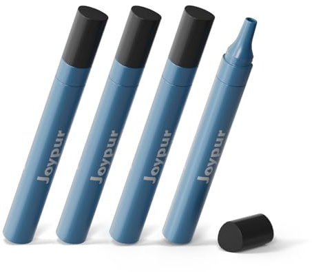 Joypur Paille Filtrante Survie - Paille Filtrante personnel avec capacité de filtration de 1000 L Filtre à eau potable Outdoor pour les urgences, etc. (Bleu * 4)