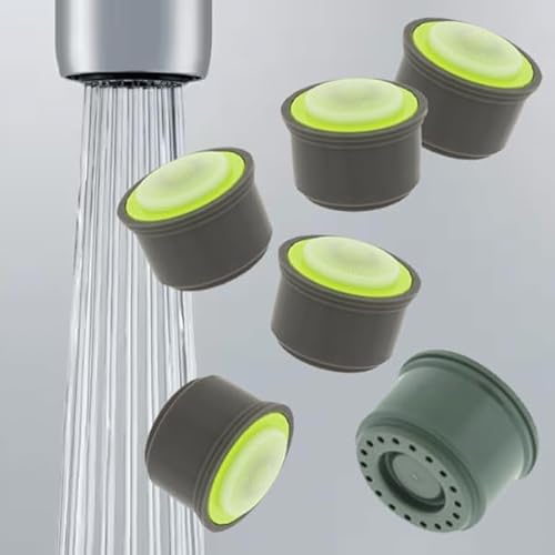 Spray Stream Aerator Low Flow Faucet 0.5 gpm Insert 6 Pack 10 2350 2 Standard Replacement