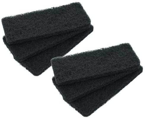 vhbw 6x Aktivkohlefilter kompatibel mit Rotho 1779905092 Mülleimer | Abfalleimer - 15,9 x 6,9 x 4 cm
