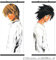 2 PC Kakemono Wandbanner Wallscroll für Death Note L und Light Rollbild Wandbild Stoff Poster Anime Manga