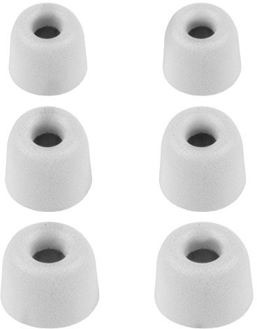 XCESSOR FX4.0 (S/M/L) 3 Paar Memory Foam In Ear Kopfhörer Ohrpolster Größe S/M/L - Ersatz Schaum Tips für alle gängigen In-Ears Ohrstöpsel. Grau