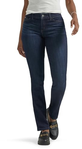 Lee Women's Flex Motion Regular Fit Straight Leg Jean
