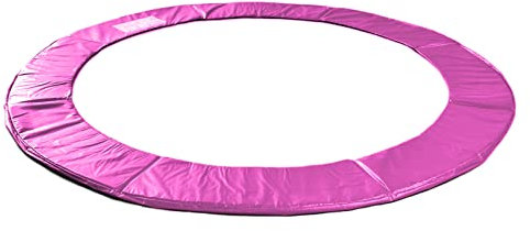 Carparts-Online 244cm Trampolin Sprungfedern Schutz Abdeckung Pink