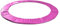 Carparts-Online 244cm Trampolin Sprungfedern Schutz Abdeckung Pink