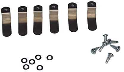 Einhängewinkel für Fliegengitter 28mm 6 Stück - Montagewinkel